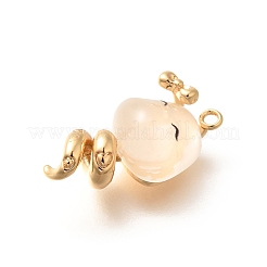 Messing Anhänger & Charms&nbsp;KK-C085-01G