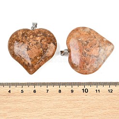 Natürliche Kirschblütenachatanhänger&nbsp;GG-K002-04M