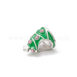 Legierung Rhinestone European Beads&nbsp;MPDL-Q213-02P