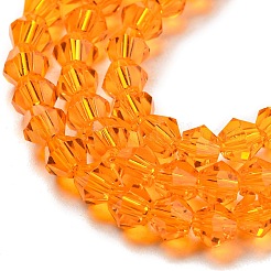 Chapelets de perles en verre transparente  &nbsp;GLAA-F029-4mm-23