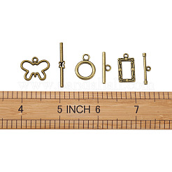 Chiusure toggle di sitle tibetano&nbsp;TIBE-TA0001-21AB