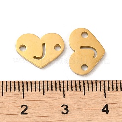 Placcatura ionica (ip) 304 connettori in acciaio inossidabile charms&nbsp;STAS-C081-04G-J