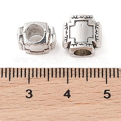 Tibetische Stil Legierung Großlochperlen&nbsp;FIND-C060-026AS
