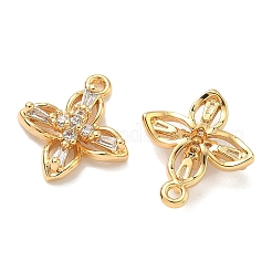 Pendentifs avec zircon cubiques à micro-pavés en laiton&nbsp;KK-A281-12A-G