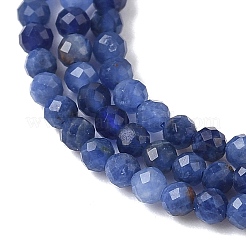 Chapelets de perles en sodalite naturelle&nbsp;G-D306-A01-2mm-B