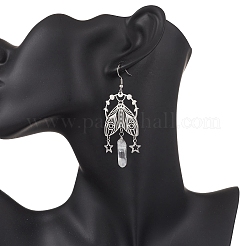 Boucles d'oreilles pendantes en acier inoxydable 304 en forme d'insectes&nbsp;EJEW-JE06681-01