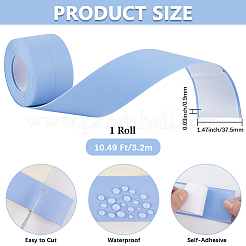 Bande de chant imperméable en plastique PVC&nbsp;AJEW-WH20042-20A-01