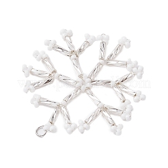 Perles de rocaille de Noël breloques en perles&nbsp;PALLOY-MZ00328