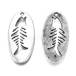 Tibetischer stil Aluminium Anhänger & Charms&nbsp;TIBEP-N008-118