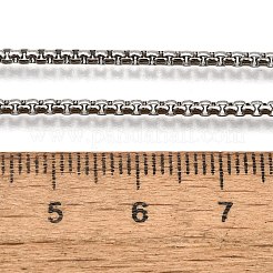 Collane scorrevoli regolabili in acciaio inossidabile 304 anti-ossidazione&nbsp;X-NJEW-L156-002A-P
