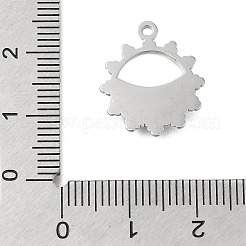 Pendentifs en acier inoxydable 304 anti-ternissement&nbsp;STAS-D192-04P