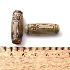 Tibetischen Stil dzi Perlen&nbsp;TDZI-E004-02