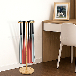 Holz-Baseballschläger-Organizer-Ausstellungsständer&nbsp;ODIS-WH0043-268