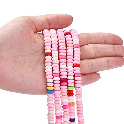 Chapelets de perle en pâte polymère manuel&nbsp;CLAY-N008-008N