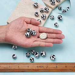 20pcs 2 couleurs perles de silicone&nbsp;SIL-TA0001-07A