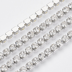 Chaînes en strass en acier inoxydable 304&nbsp;CHS-R012-A-01