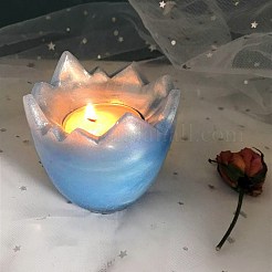 Moldes de silicona para portavelas con forma de cáscara de huevo&nbsp;DIY-I111-01