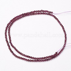Granato naturale fili di perle&nbsp;LS-G-P213-37-3mm