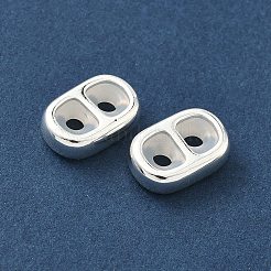 Messing-Silikon-Schiebeanhänger&nbsp;KK-C099-06B-S