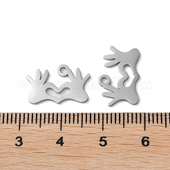Anlaufgeschützte Anhänger aus 304 Edelstahl&nbsp;STAS-F300-11P