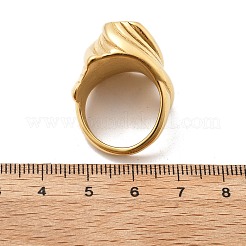 Fingerringe aus Edelstahl 304&nbsp;RJEW-Q012-18G