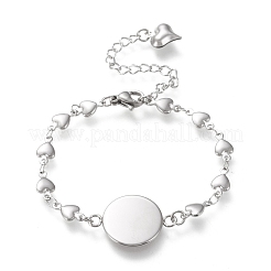 Fabrication de bracelets à maillons en acier inoxydable 304 résistant au ternissement&nbsp;STAS-L248-A