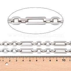 201 catene ovali in acciaio inossidabile con maglie rettangolari&nbsp;CHS-F024-01B-P