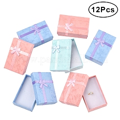 12 Stück Halskettenboxen aus Karton und Papier in 3 Farben&nbsp;CON-FS0001-18