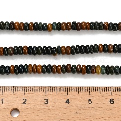 Natur Ozean Jaspis Perlen Stränge&nbsp;G-Z110-B37-2x4mm