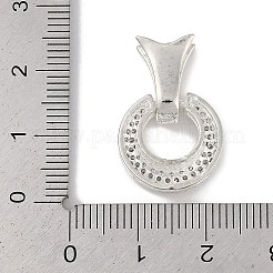 Messing-Mikropflaster mit klaren Zirkonia&nbsp;FIND-U017-12P