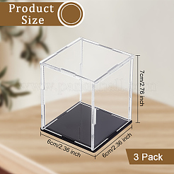 Transparente Acrylspielzeug-Actionfiguren-Schaukästen&nbsp;ODIS-WH0038-07A