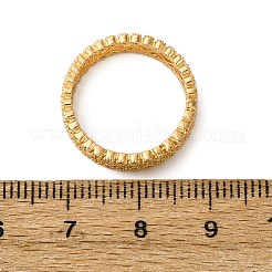 Micro ottone spianare anelli zirconi&nbsp;RJEW-C141-03G