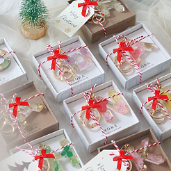 200 Stück 4 Stile handgefertigtes Kostümzubehör aus Polyester&nbsp;DIY-SP0004-74