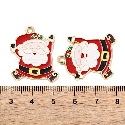 Pendenti in lega di placcatura a tema natalizio&nbsp;X-FIND-M020-04G-02