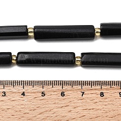 Natürliche Shungit Perlen Stränge&nbsp;G-D353-A10
