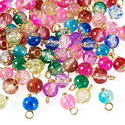 90 Stück 9 Glasanhänger&nbsp;PALLOY-TAC0295