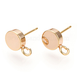 Risultati dell'orecchino della vite prigioniera d'ottone&nbsp;KK-WH0065-09C-G
