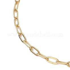 2.5 mm 304 Edelstahl Büroklammer Kette Armband machen&nbsp;AJEW-JB01403