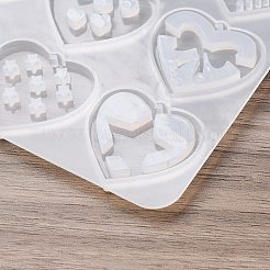 Valentinstag Thema DIY Anhänger Silikonformen&nbsp;SIL-F016-03A