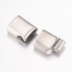 Fermoirs magnétiques en acier inoxydable 304 résistant au ternissement avec emembouts collées&nbsp;X-STAS-G071-39P