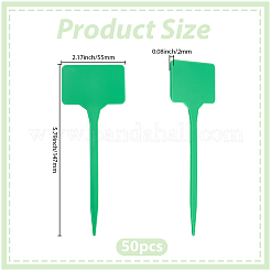 50 pièces d'étiquettes de plantes en plastique&nbsp;FIND-SP0005-64D