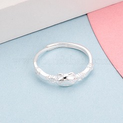 925 verstellbarer Fingerring aus Sterlingsilber für Damen&nbsp;STER-N016-141S