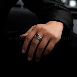 Flügelarmbänder aus Messing mit Strassen&nbsp;WGA5BDA-01