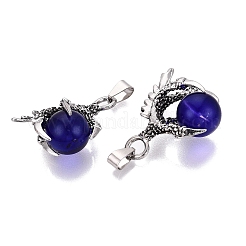 Pendentifs en verre d'alliage&nbsp;GL-N004-06AS