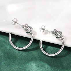 Boucles d'oreilles à tige en acier inoxydable 304&nbsp;EJEW-S272-04P