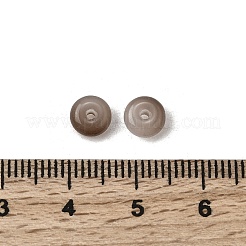 Perles de verre imitation jade peintes à la cuisson&nbsp;DGLA-C005-A01-3x6mm-06