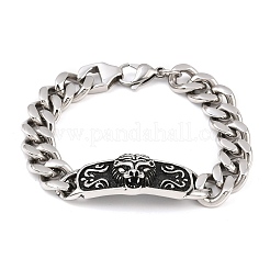 Braccialetti di collegamento in acciaio inox&nbsp;BJEW-D379-13ASP