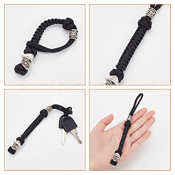 Cordino per paracadute in nylon fatto a mano da uomo&nbsp;HJEW-WH0043-66AS-02