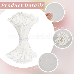 Noyau de fleur artificielle en plâtre avec cordon en coton&nbsp;DIY-WH20007-36B-09