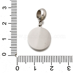 Schmuck 304 Edelstahl europäischen baumeln Charms&nbsp;OPDL-L013-40B